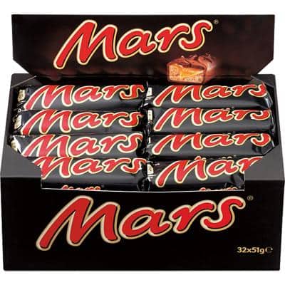 Barre chocolatée Mars 32 Unités de 51 g