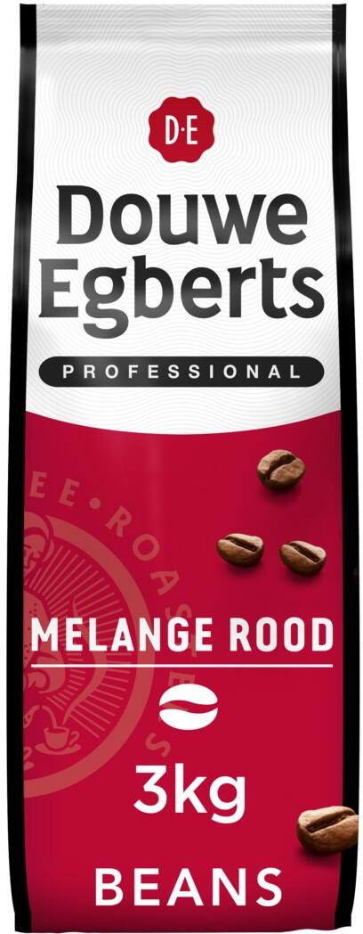Café en grain Douwe Egberts Rouge Assemblage Arabica Corsé 3 kg