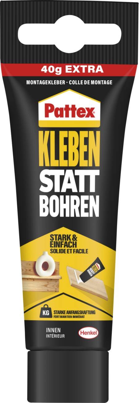 Colle universelle Pattex Kleben statt Bohren Blanc 90 g