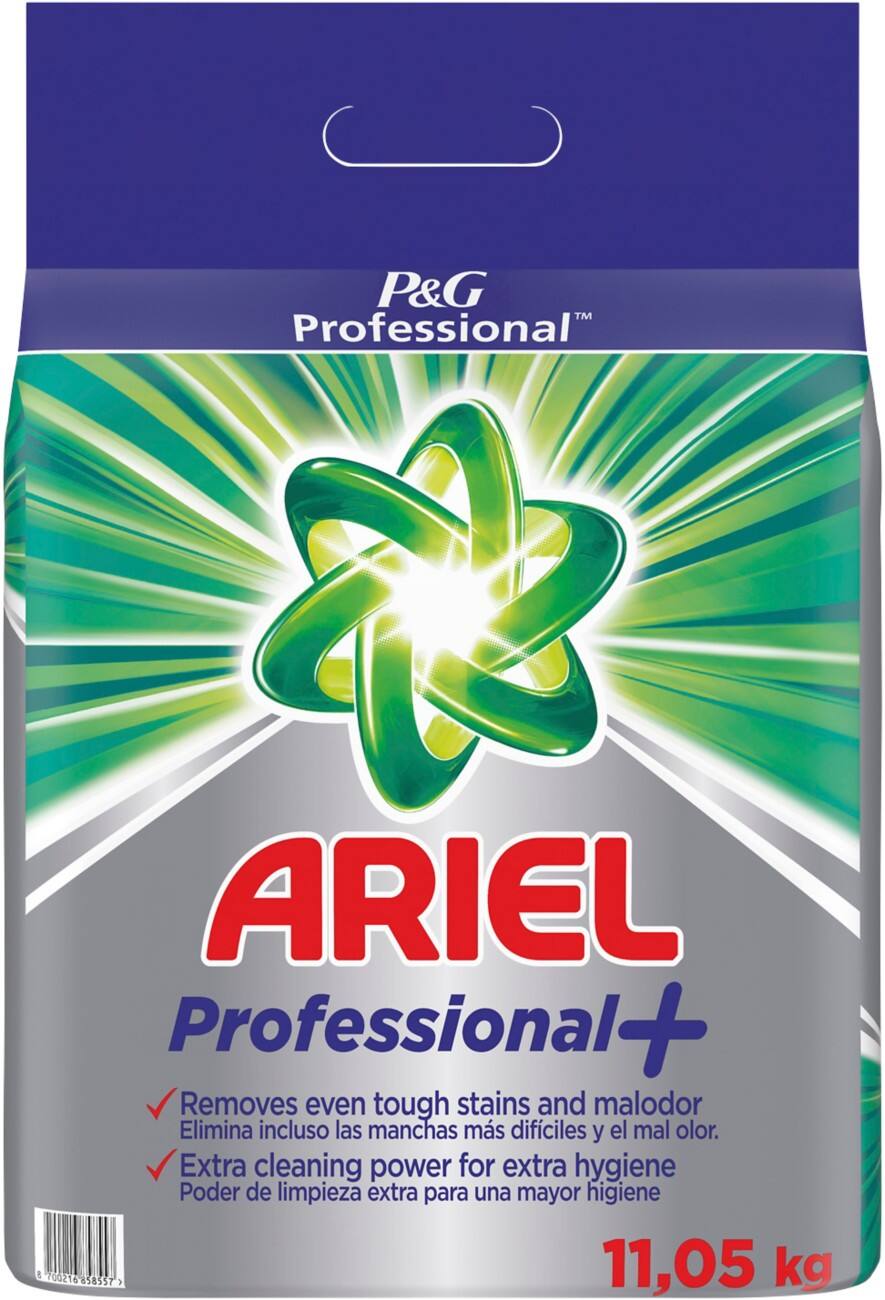 Lessive Ariel Professional Poudre 11,05 kg 130 lavages