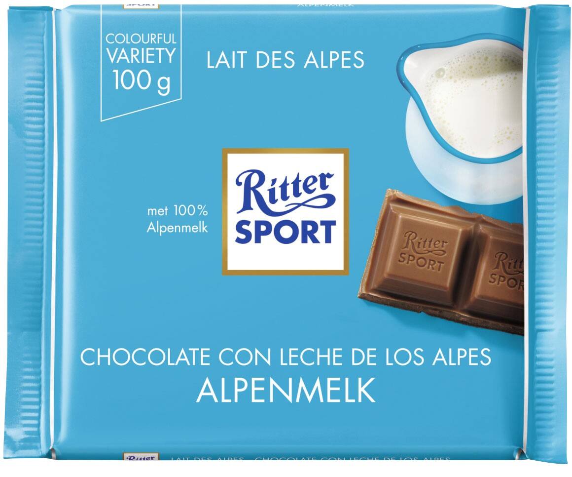 Chocolat RITTER SPORT Chocolat au lait