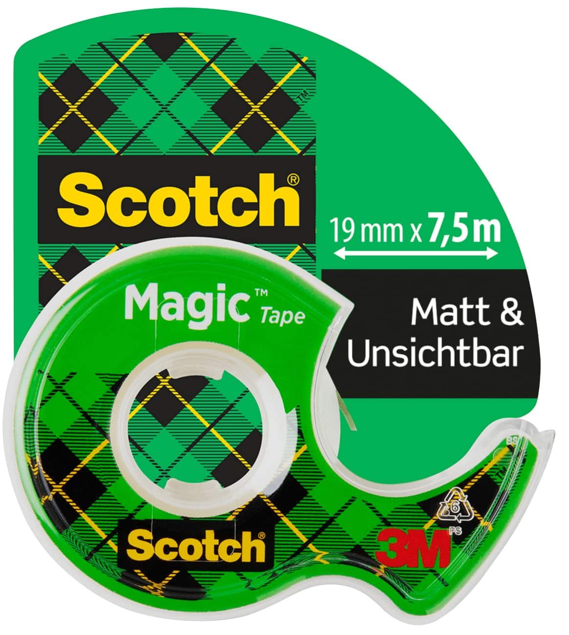 Dévidoir de ruban adhésif Scotch Magic 810H1975 Vert 83 mm (l) x 25 m (L)