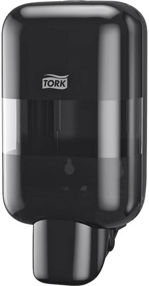 Distributeur de désinfectant pour les mains Tork Mini Noir Compact Hygiénique Montage mural Pour savons et désinfectants