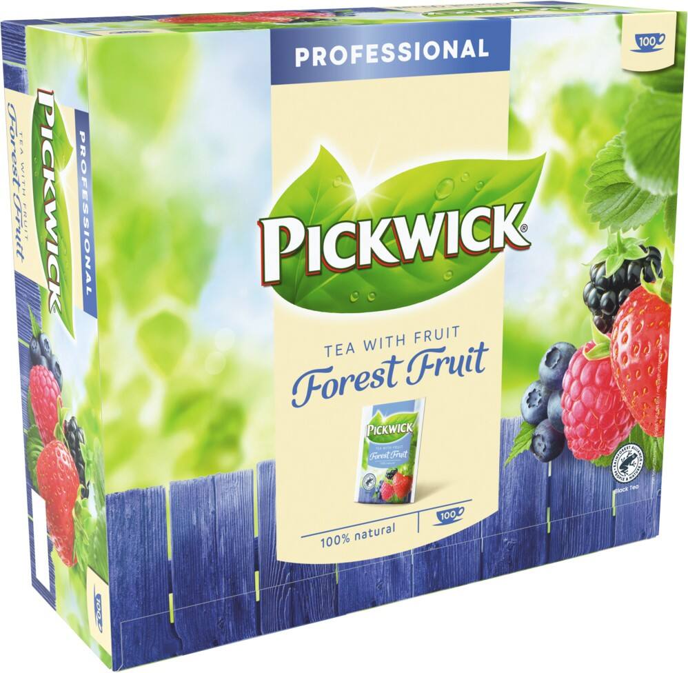 Thé noir Pickwick Professional Sachets Fruits des bois 100 unités