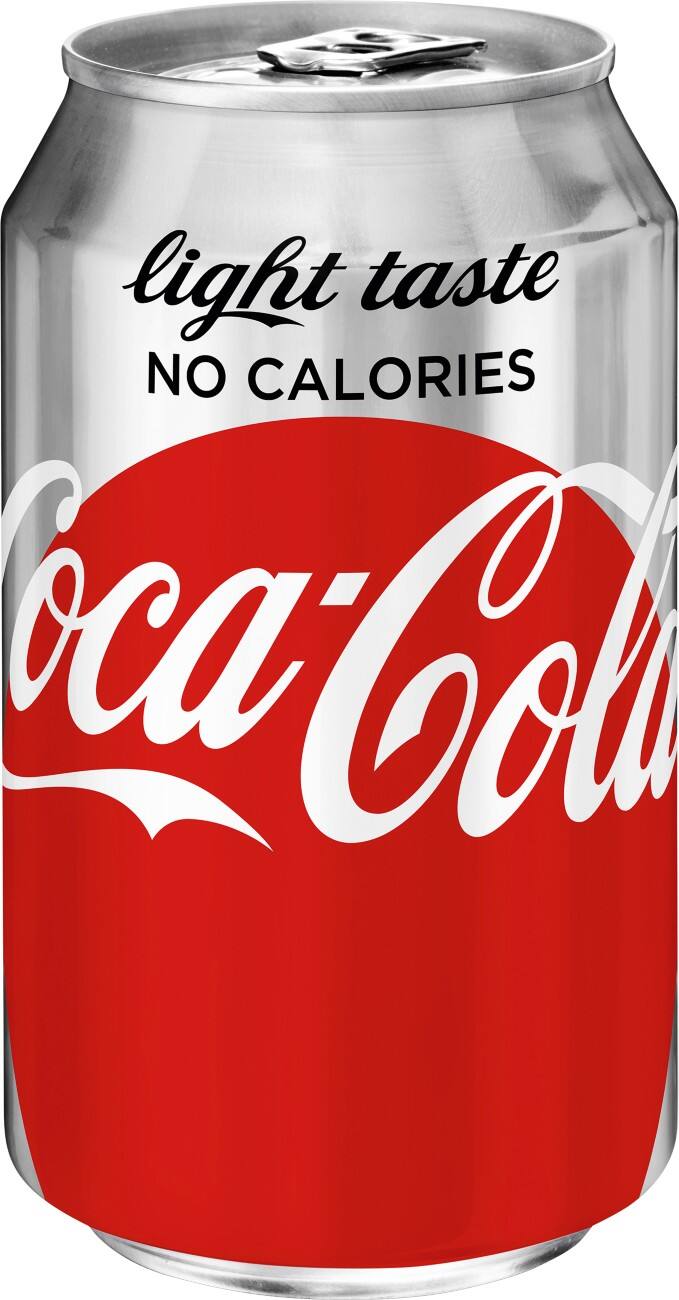 Coca-Cola Light Canette 24 Unités de 330 ml