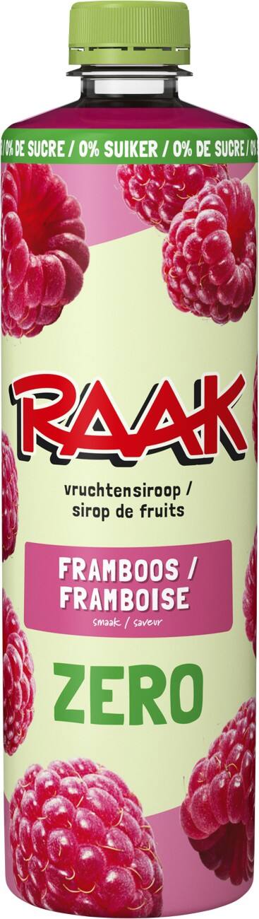 Sirop RAAK Zero Framboise 750 ml