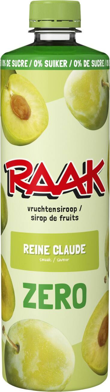 Sirop RAAK Zero Reine-Claude 750 ml