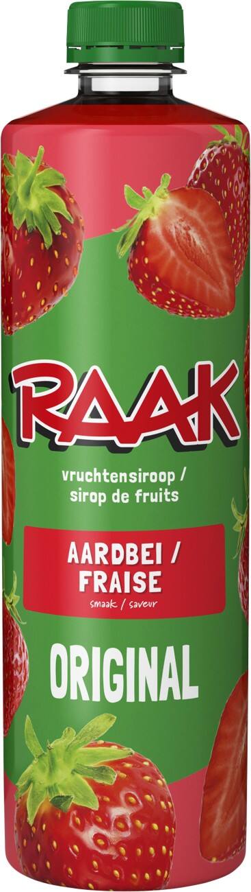 Sirop RAAK Fraise 750 ml