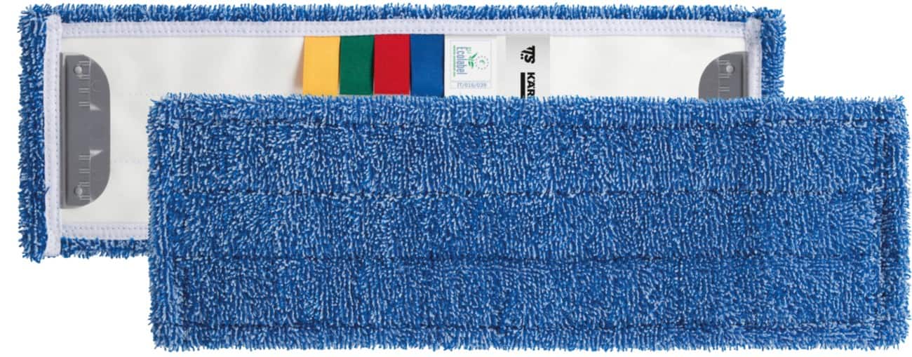 Kärcher Premium Safe frange de lavage en microfibre Flex 40 cm Bleu