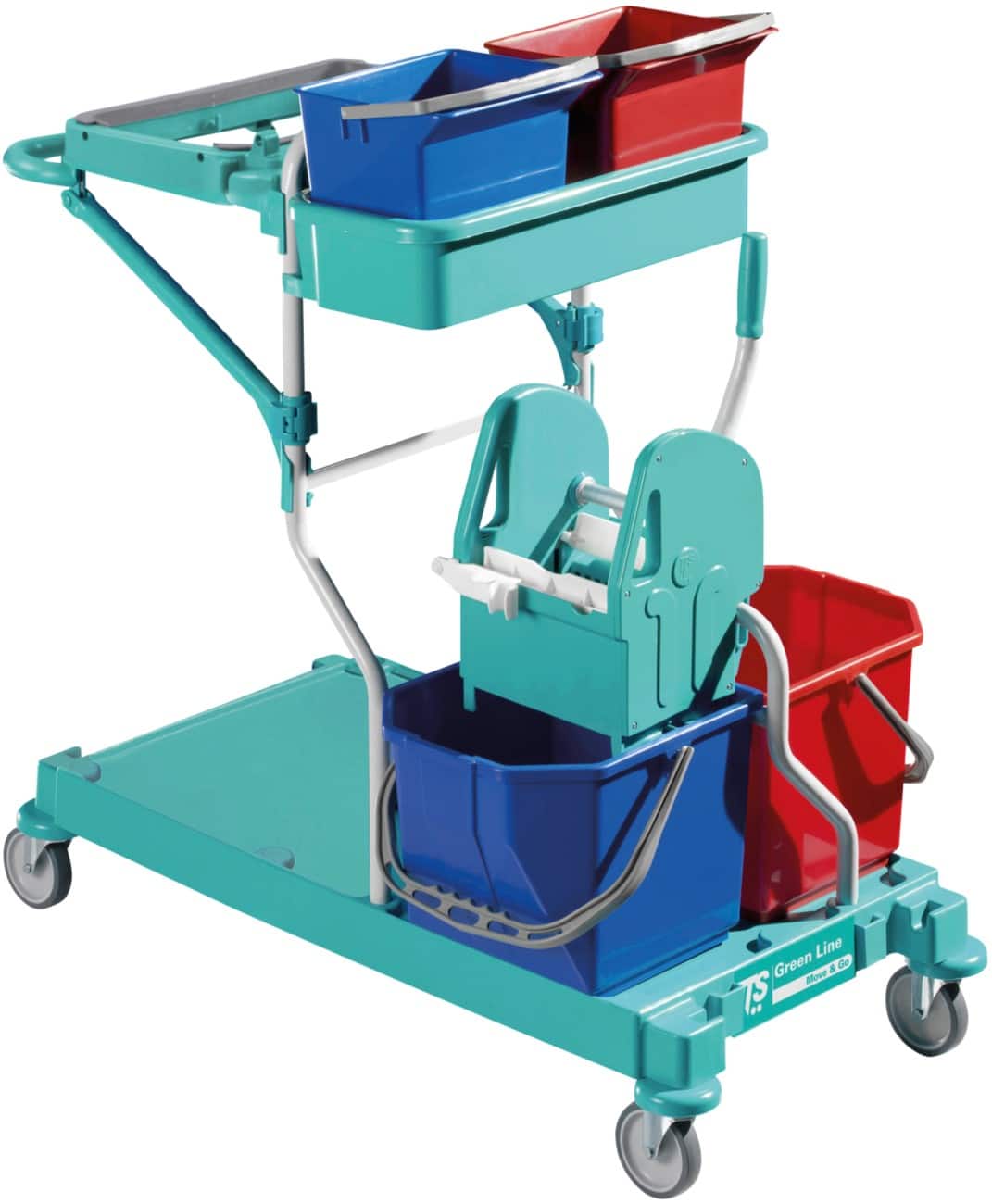 Chariot de nettoyage Kärcher 66 x 107 x 112 cm Rouge, vert
