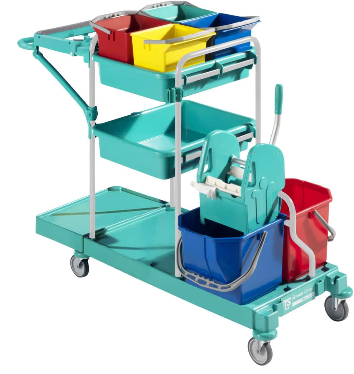 Chariot de nettoyage Kärcher 65 x 138,5 x 107 cm Multicolore