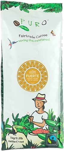 Café en grain Puro Fuerte Sachets Fort 1 kg