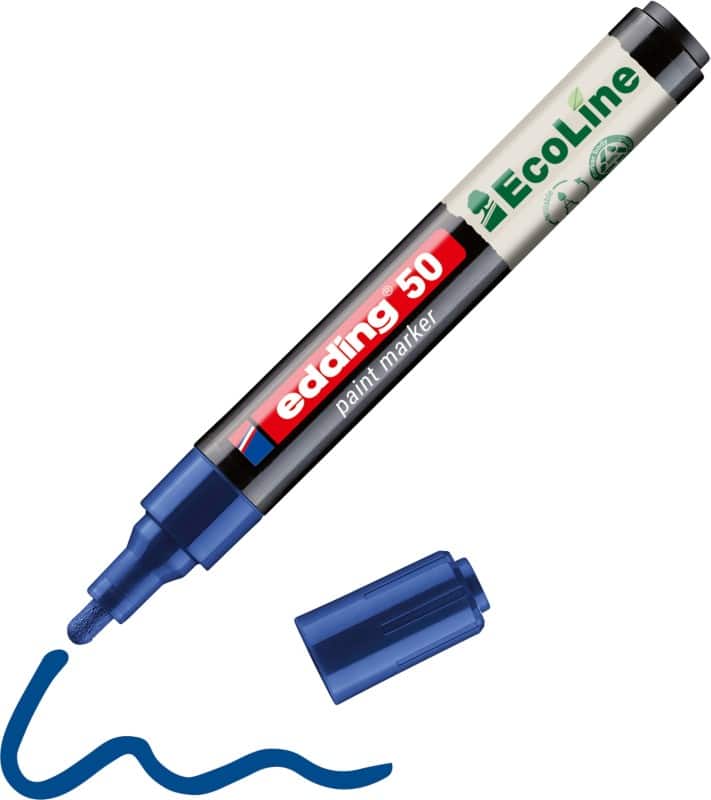 Marqueur peinture edding EcoLine 50 Permanent Bleu