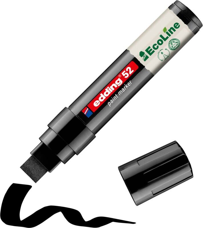 Marqueur peinture edding EcoLine 52 Permanent Noir