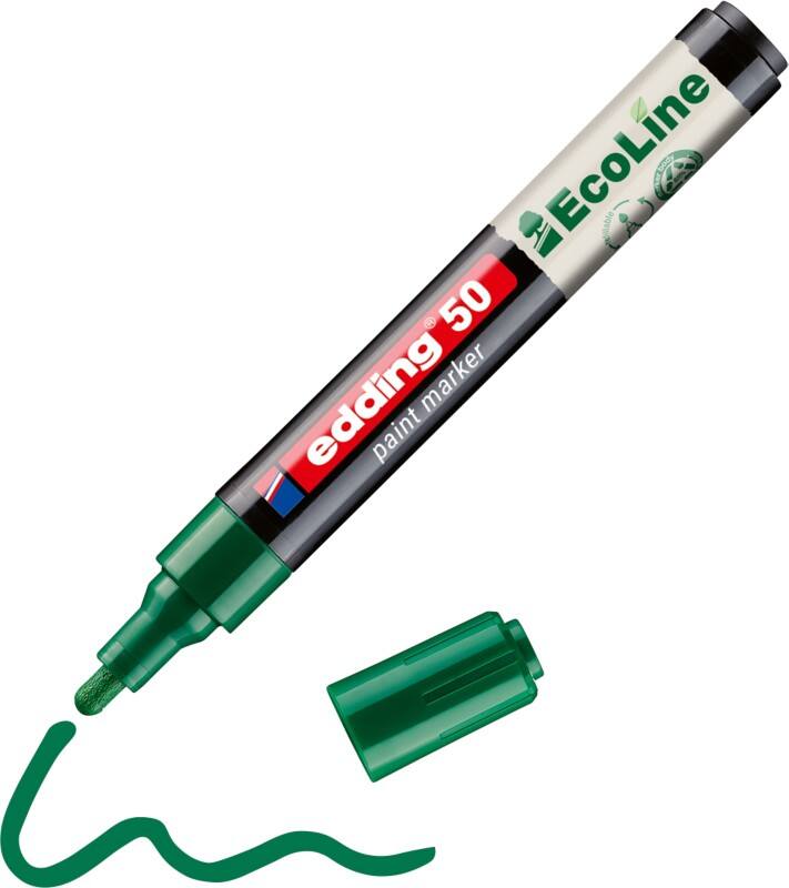Marqueur peinture edding EcoLine 50 Permanent Vert