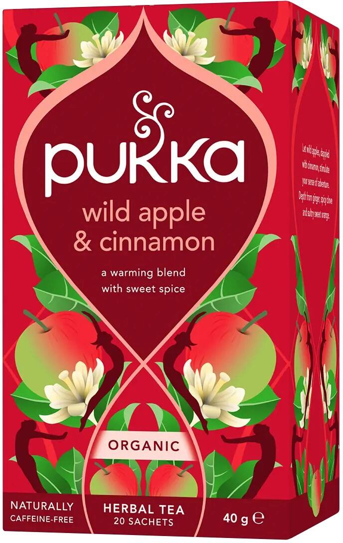 Thé Pukka Catering Cannelle, pomme 20 unités
