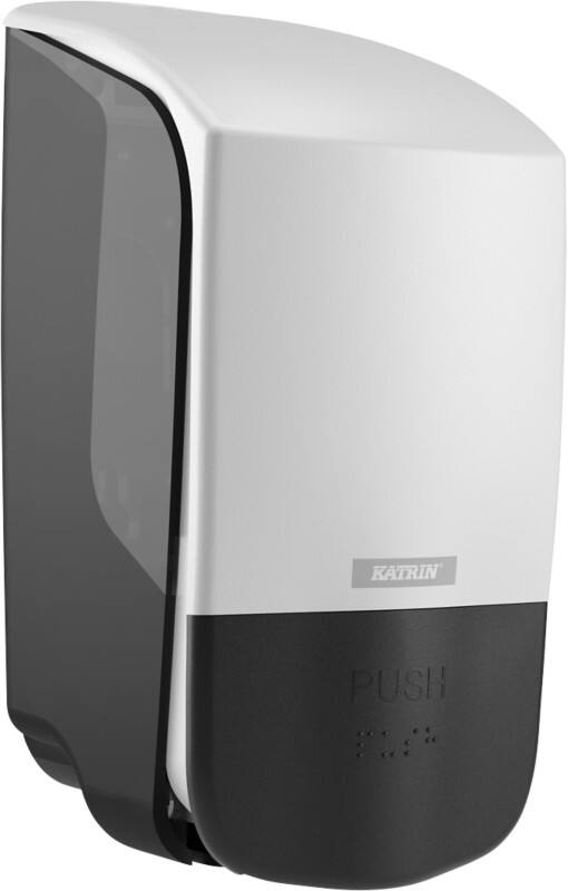 Distributeur de savon Katrin 500 ml Blanc 77335