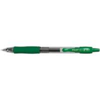 Roller encre gel Pilot G2 Vert 0,4 mm Moyen Conique Rechargeable