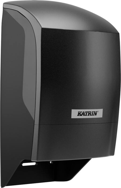 Distributeur de papier toilette KATRIN KAT77519 ABS (Acrylonitrile butadiène styrène), PC (Polycarbonate), POM (Polyoxyméthylène) Noir