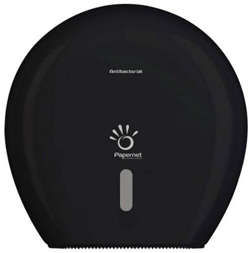 Distributeur de papier toilette Papernet Defend Tech Maxi Jumbo 417205 Noir