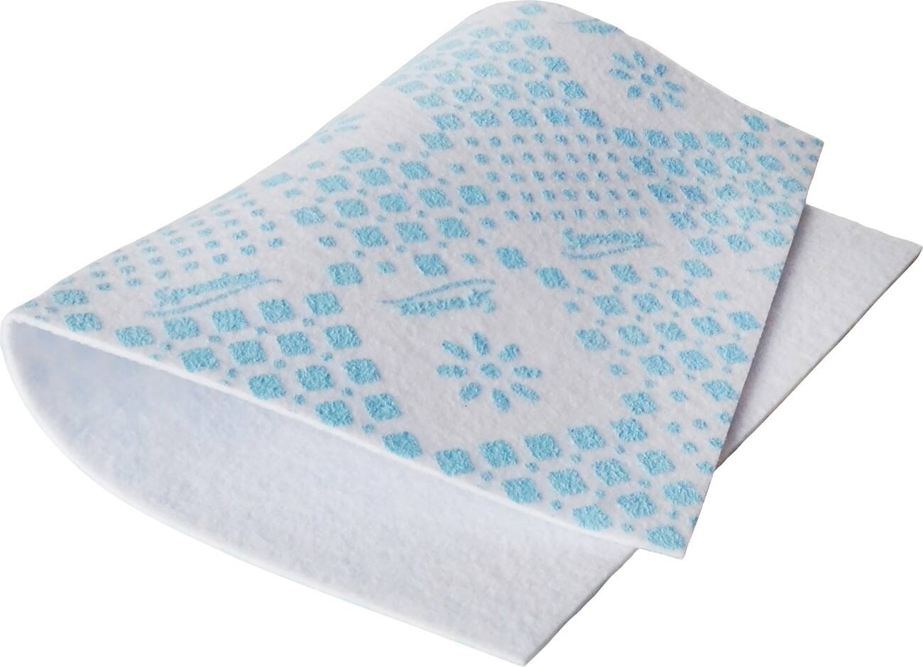 Tapis égouttoir Spontex 6 x 22,3 x 31,5 cm Blanc, bleu 2 unités