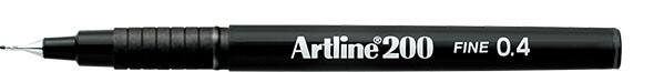 Stylo-feutre Artline Fin Noir 200