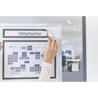 Cadre d'affichage magnetoplan magnetofix A3/A4 Magnétique Gris 1131801 5,5 (L) x 32,2 (H) cm 5 Unités