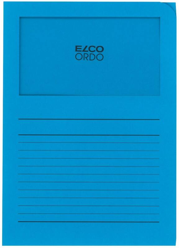 Trieur Elco A4 Bleu Papier 10 Unités