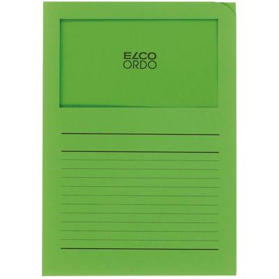 Farde à lamelle Elco A4 Vert Papier 10 unités