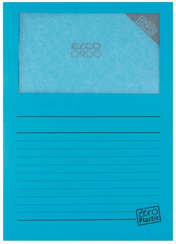 Farde à lamelle Elco A4 Bleu Papier 100 unités