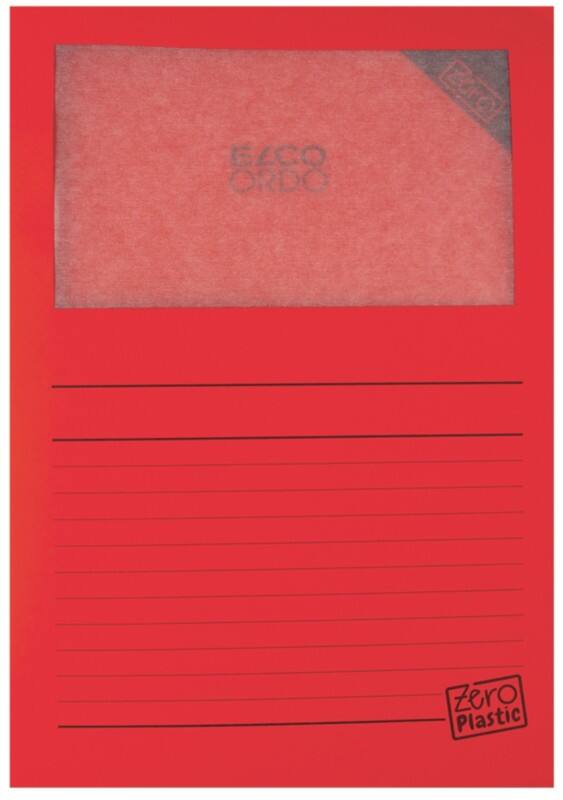 Farde à lamelle Elco A4 Rouge Papier 100 unités