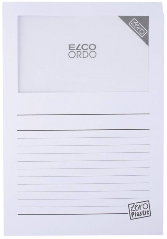 Farde à lamelle Elco A4 Blanc Papier 100 unités