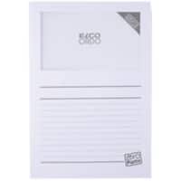Farde à lamelle Elco A4 Blanc Papier 100 unités