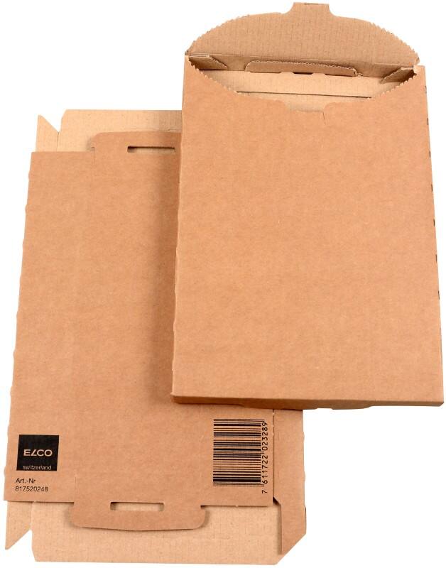 Boîte d'expédition Elco Paroi double Carton 172 (l) x 20 (p) x 245 (h) mm Brun 25 unités