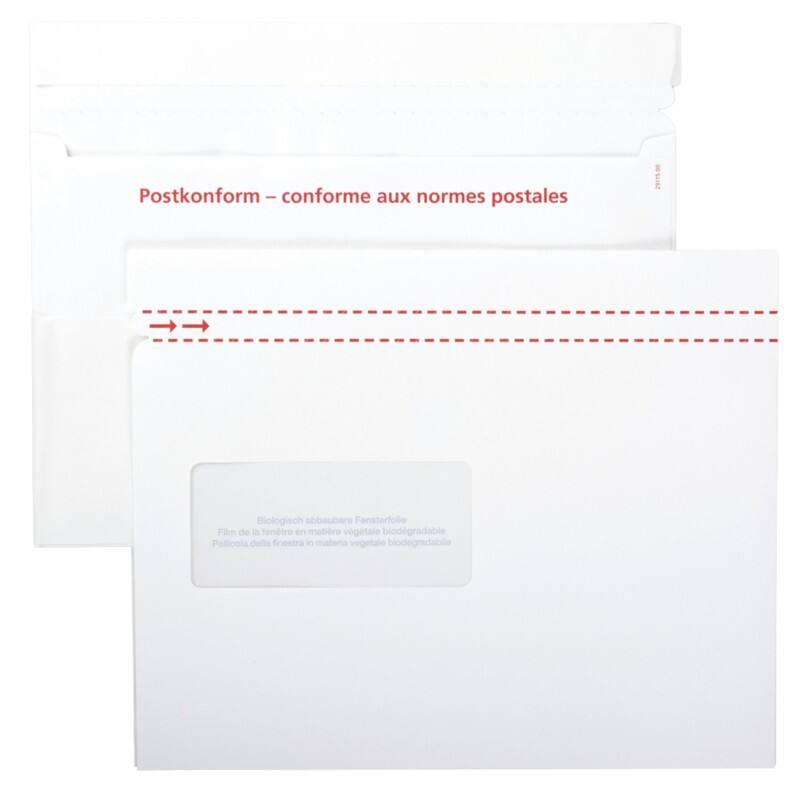 Pochette pour documents Elco Ouverture facile Blanc 22,9 cm (p) x 18,5 cm (h) 250 unités