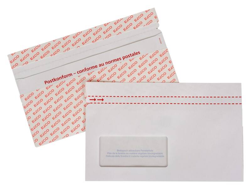 Pochette pour documents Elco Ouverture facile Blanc 22,9 cm (p) x 14,5 cm (h) 250 unités
