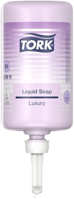 Savon pour les mains Tork Citron, floral, fruit S1 Violet clair 1 L 6 unités