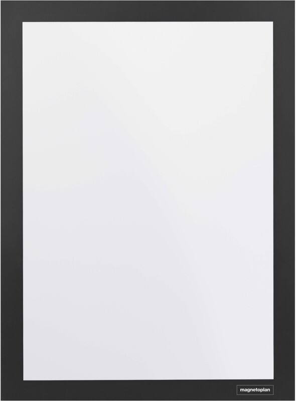 Cadre magnétique magnetoplan Magnetofix A5 Adhésif Noir Adhésif 1132212 12,6 (L) x 0,6 (P) x 18,8 (H) cm 1132212 2 Unités