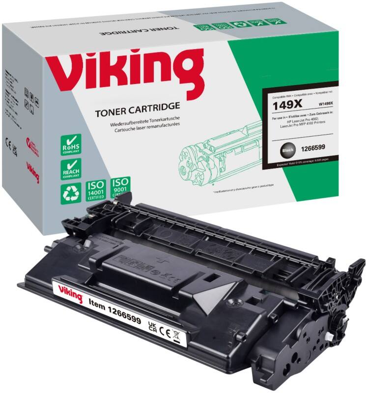 Toner Viking 149X Compatible HP W1490X Noir