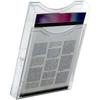 Porte-brochures A4 Portrait Archivo 2000 Montage mural Transparent 6121 CS TP 23,5 x 3,5 x 30 cm 6121 CS TP
