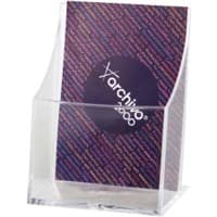 Porte-brochures Archivo 2000 DL 1 Niveaux PS (Polystyrène) Transparent 6141 CS TP