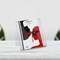 Porte-brochures Archivo 2000 A4 1 Niveau PS (Polystyrène) Transparent 14804 CS TP