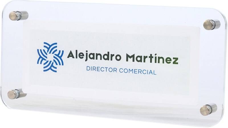 Porte-visuel Archivo 2000 Montage mural 30 (l) x 3,5 (p) x 14 (h) cm Transparent