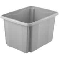 Boîte de rangement keeeper Plastique 30 L Gris 34,5 x 44,5 x 27 cm
