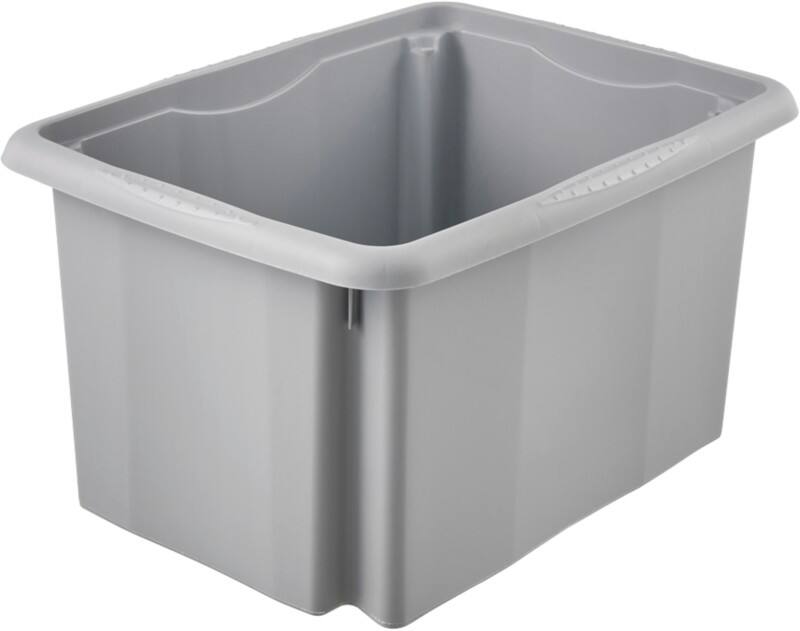 Boîte de rangement keeeper Plastique 15 L Gris 28,5 x 38 x 20,5 cm