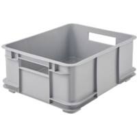 Boîte de rangement keeeper Plastique 20 L Gris 35 x 43 x 17,5 cm