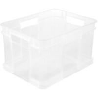 Boîte de rangement keeeper Plastique 16 L Transparent 27 x 35 x 22 cm