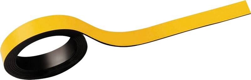 Bande magnétique Maul 1 cm x 1 m Jaune 6520315 2 Unités