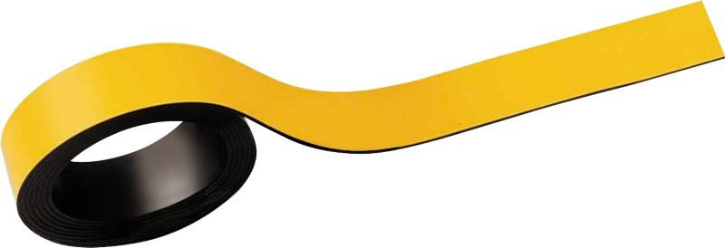 Bande magnétique Maul 1,5 cm x 1 m Jaune 6520515 2 Unités