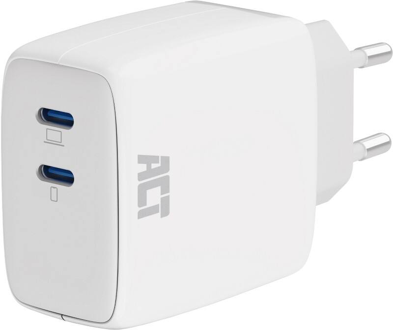 Chargeur USB ACT 2 Blanc AC2165